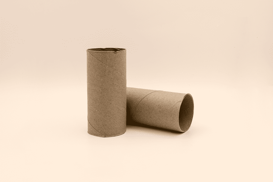tubos de papel higienico