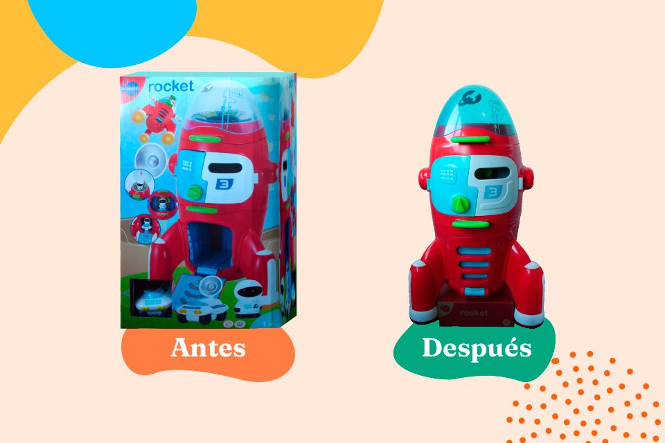 Diseño de cajas de juguetes