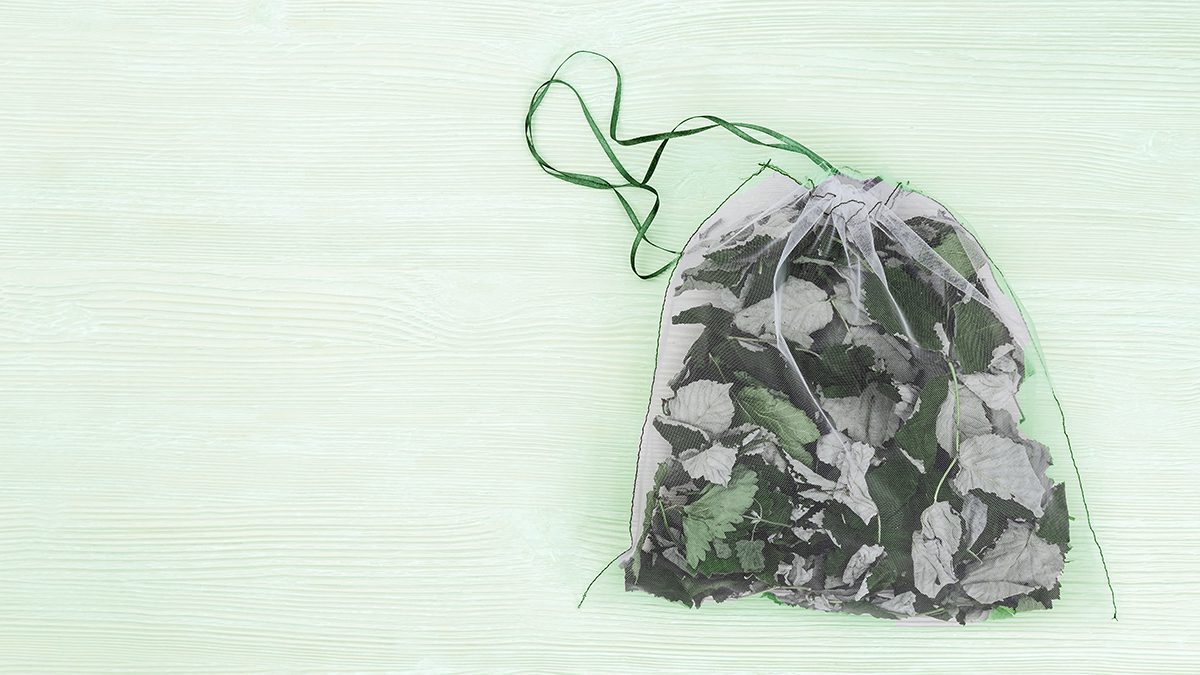 bolsas de té reutilizables