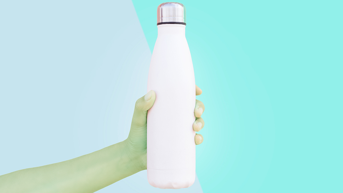 Botella de agua inteligente