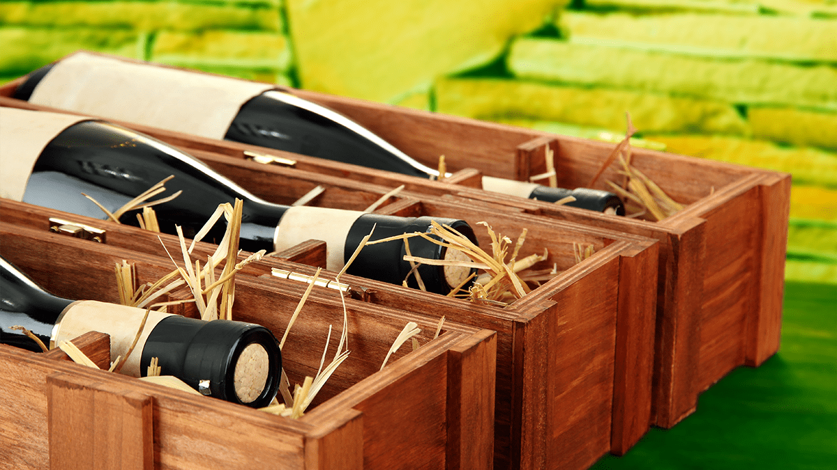 Como reciclar una caja de madera de vino